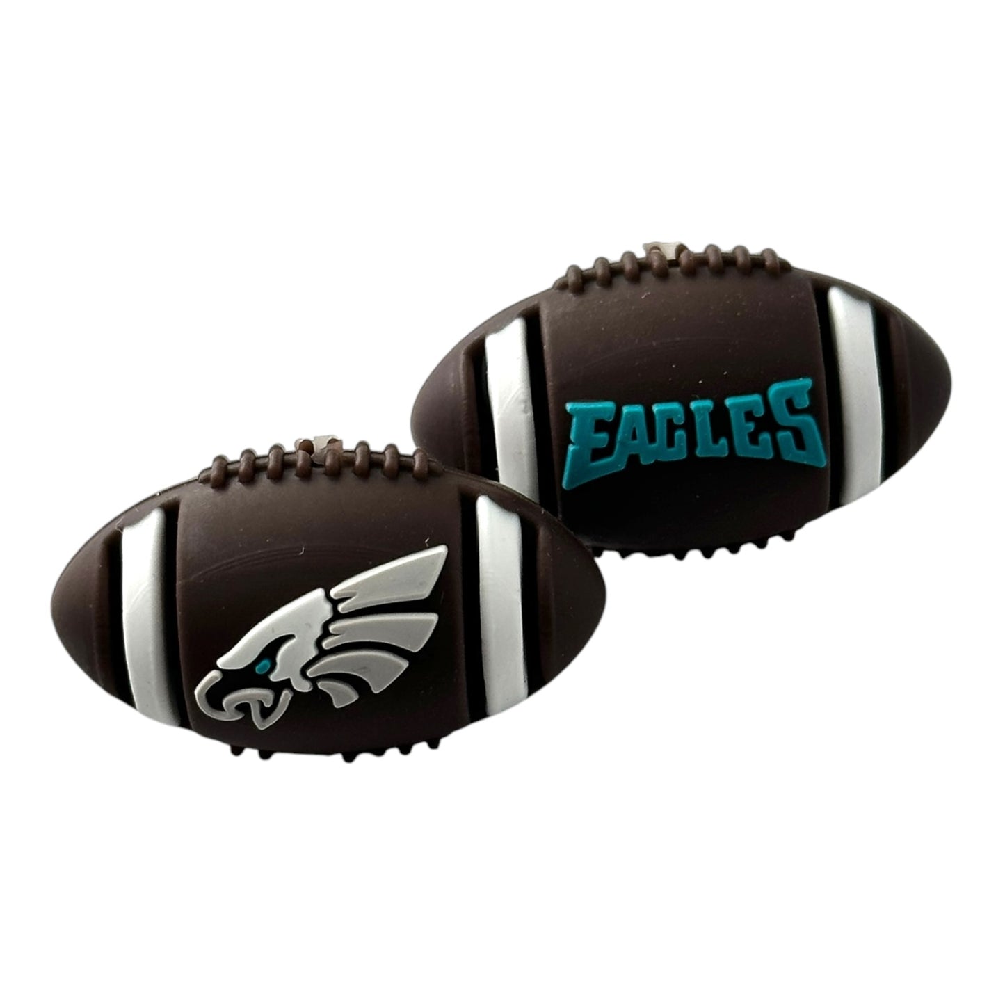 3D Football NFL Focal Beads (Sold per set of 4)