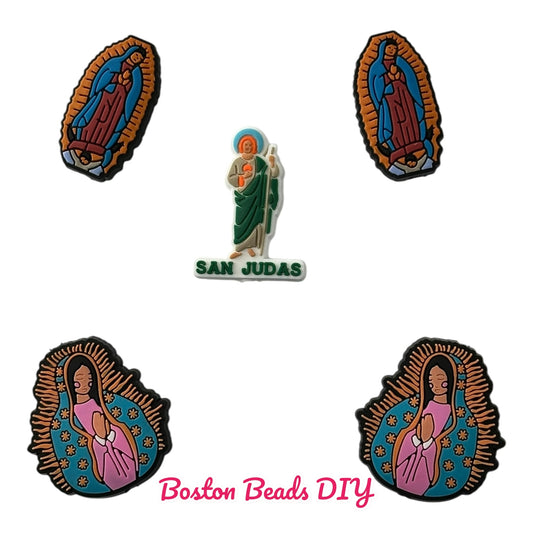 Religious Mix Style b Focal Beads (Sold per set of 5)