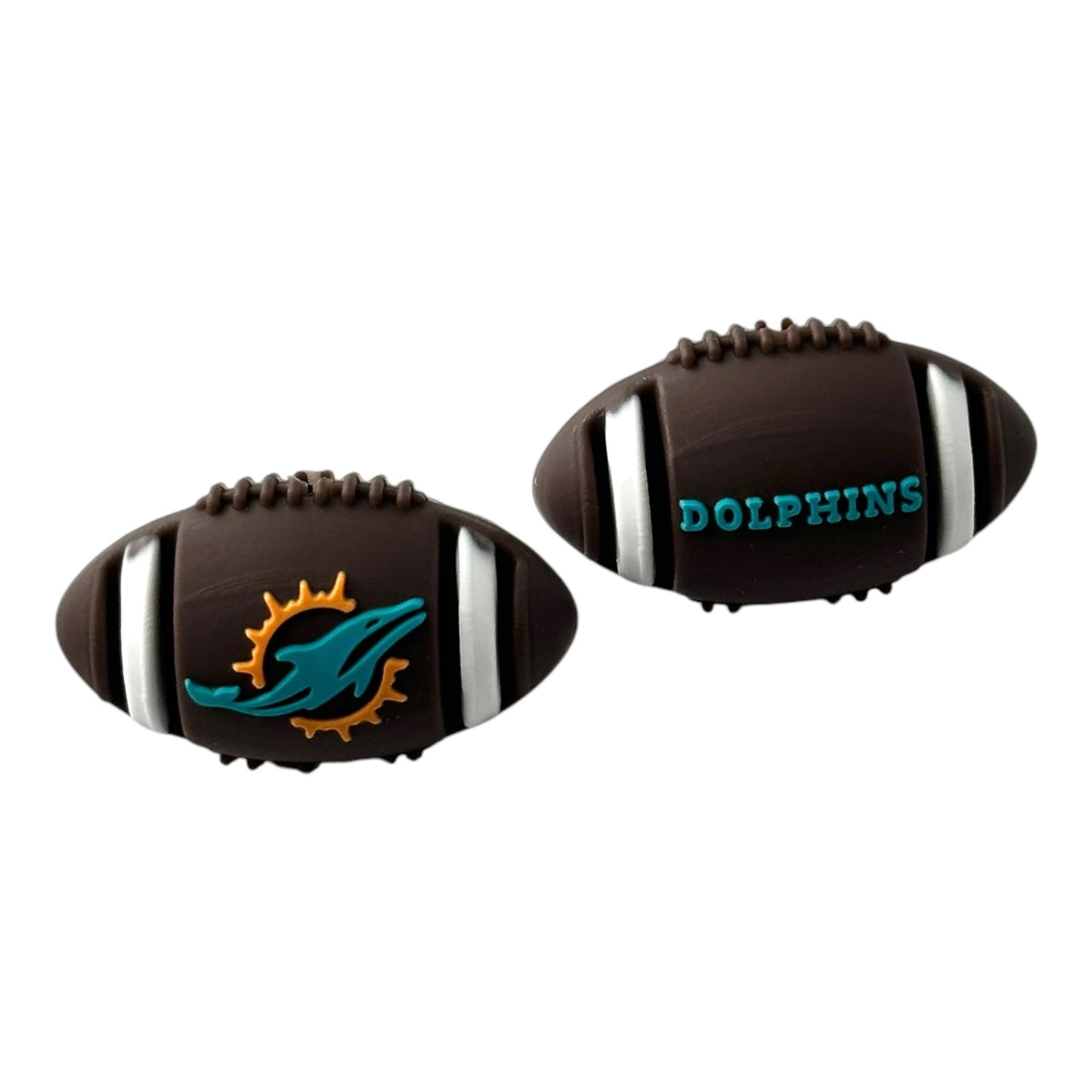 3D Football NFL Focal Beads (Sold per set of 4)