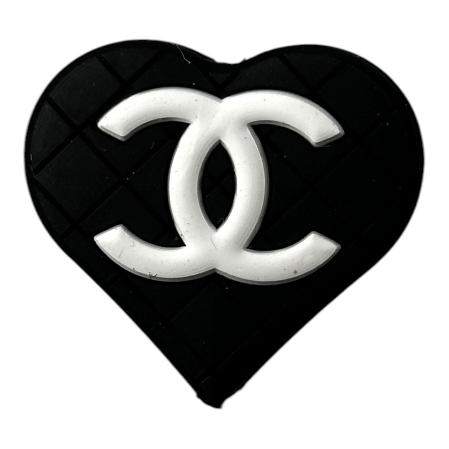 CC Heart Focal Beads (Sold per set of 5)