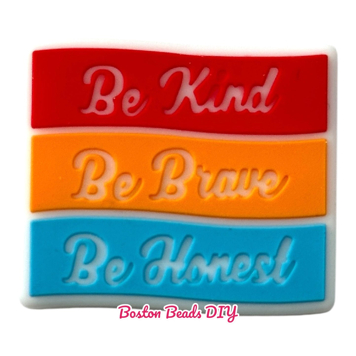 Dream Believe Be kind Every Little Focal Beads (Sold per set of 5)