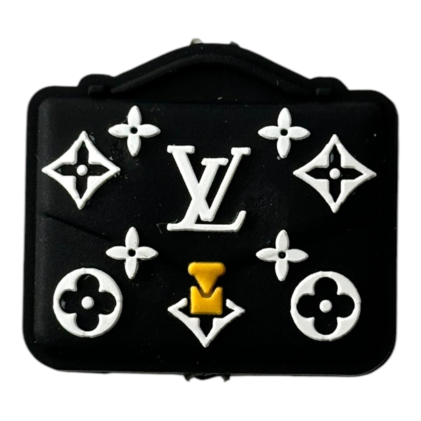 LV Purse Style a Focal Beads (Sold per set of 5)