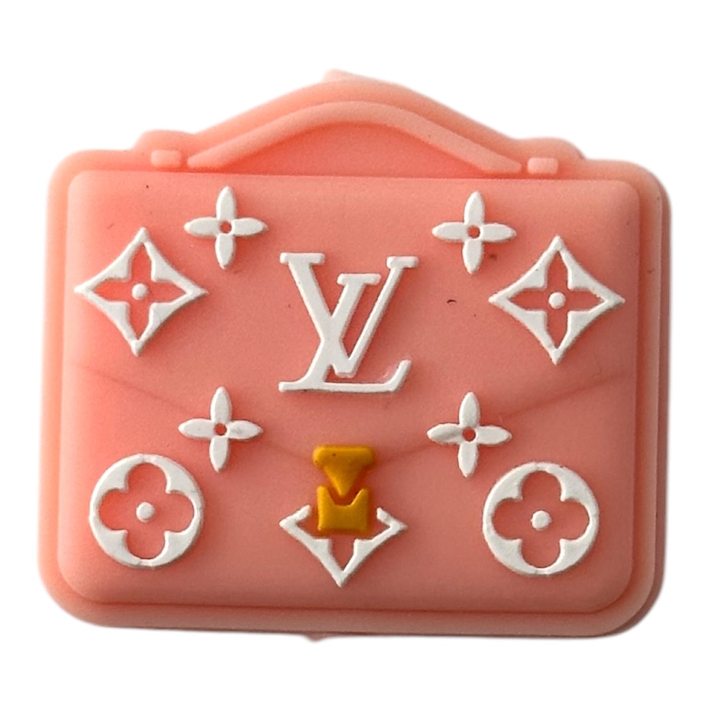 LV Purse Style a Focal Beads (Sold per set of 5)