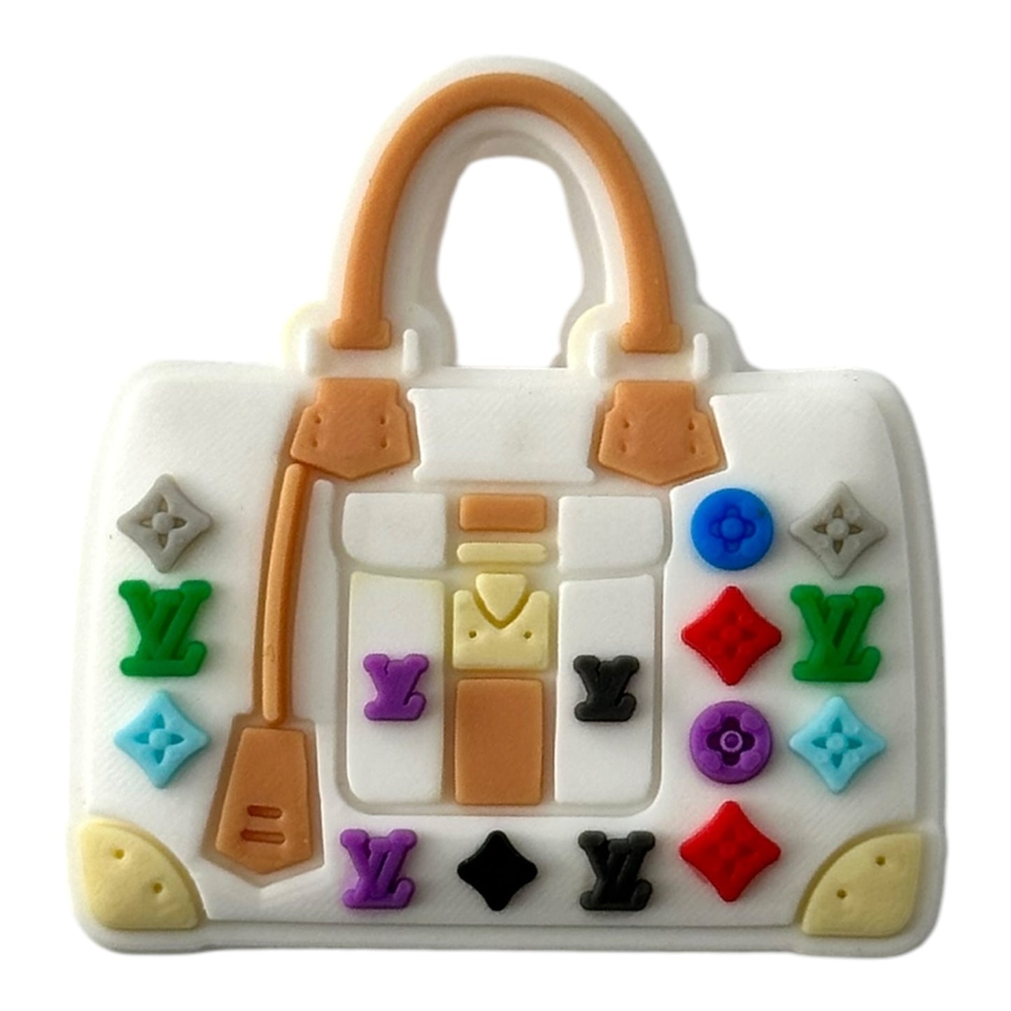 LV Purse Style b Focal Beads (Sold per set of 5)