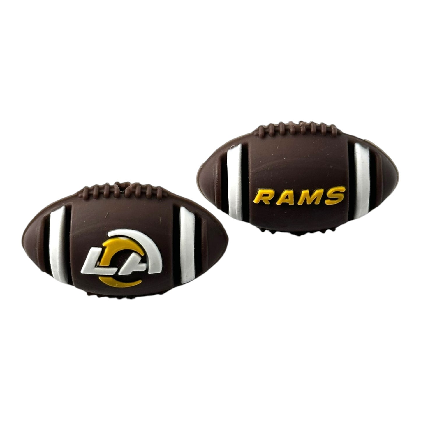 3D Football NFL Focal Beads (Sold per set of 4)