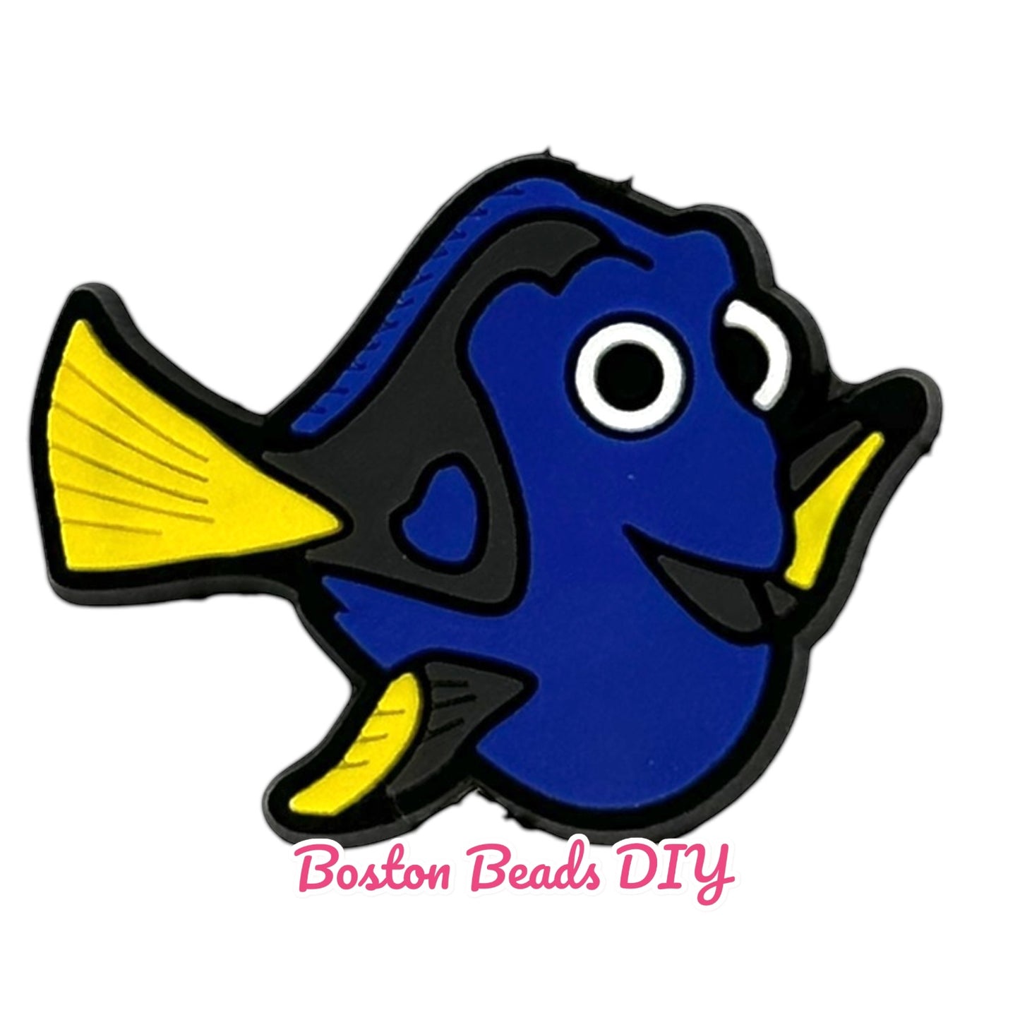 Blue Fish Dory Focal Beads (Sold per set of 5)