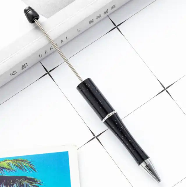 A Pack of 10 {Regular} Beadable Pens for Writing, Crafts and Designs