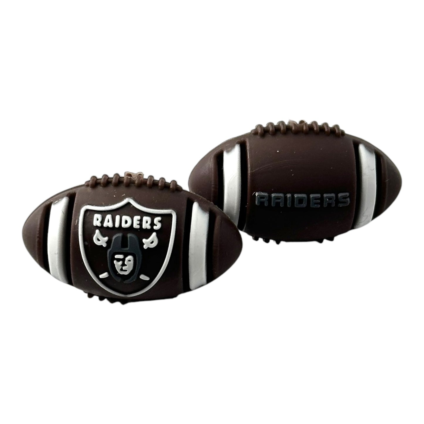 3D Football NFL Focal Beads (Sold per set of 4)