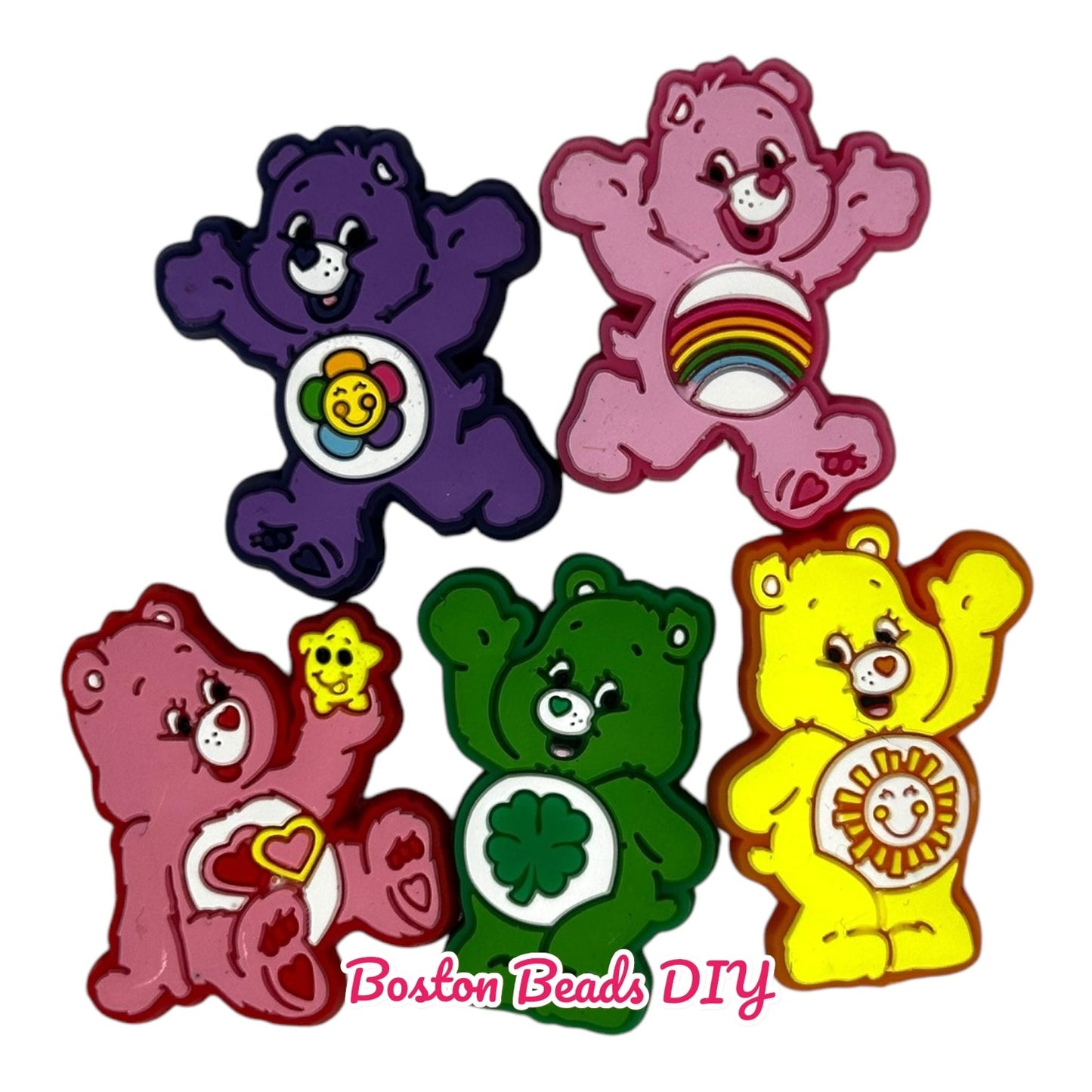 Carebears Mix 2 Focal Beads (Sold per set of 5)