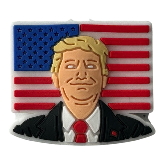 Trump Flag b Focal Beads (Sold per set of 5)