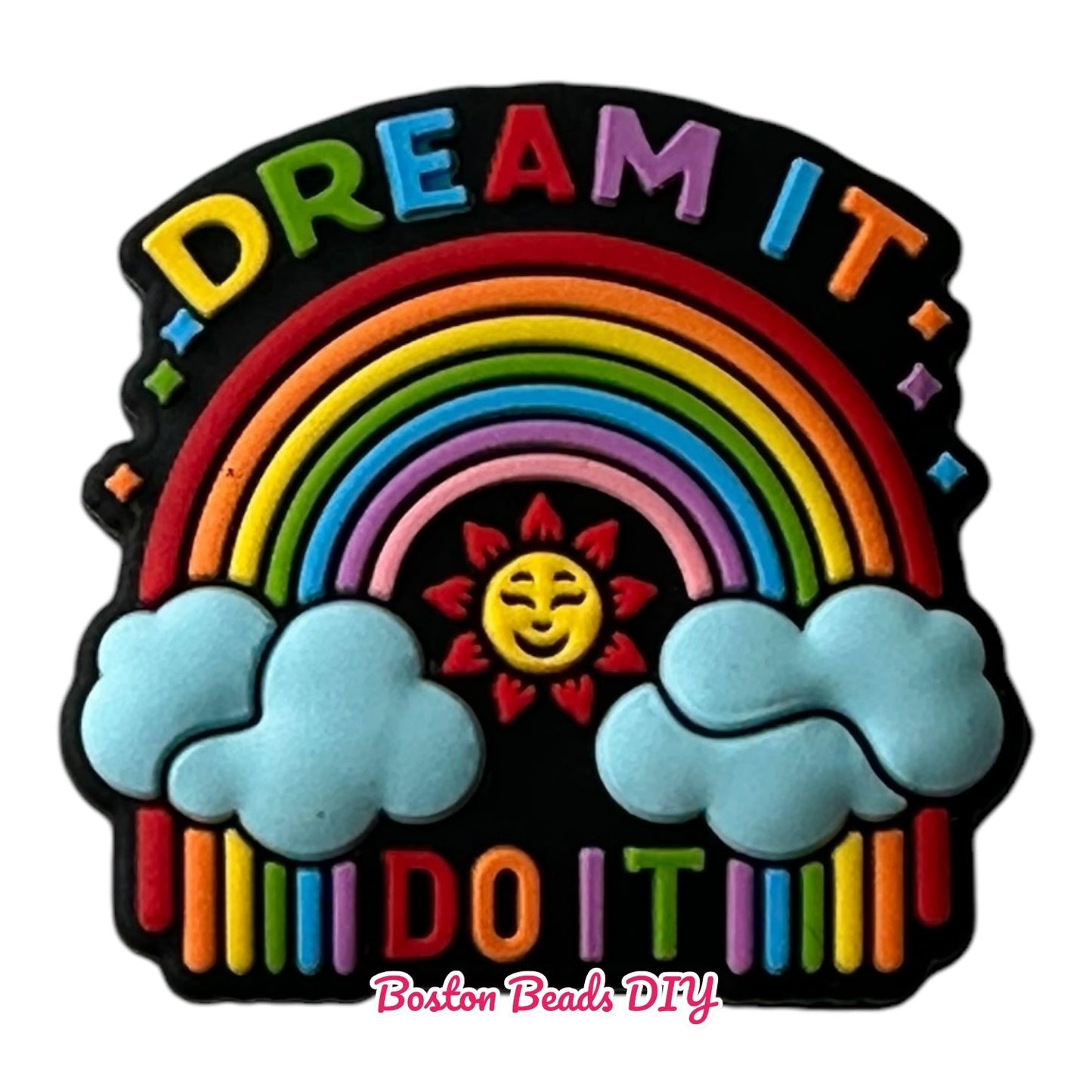 Dream it Do it  Focal Beads (Sold per set of 5)