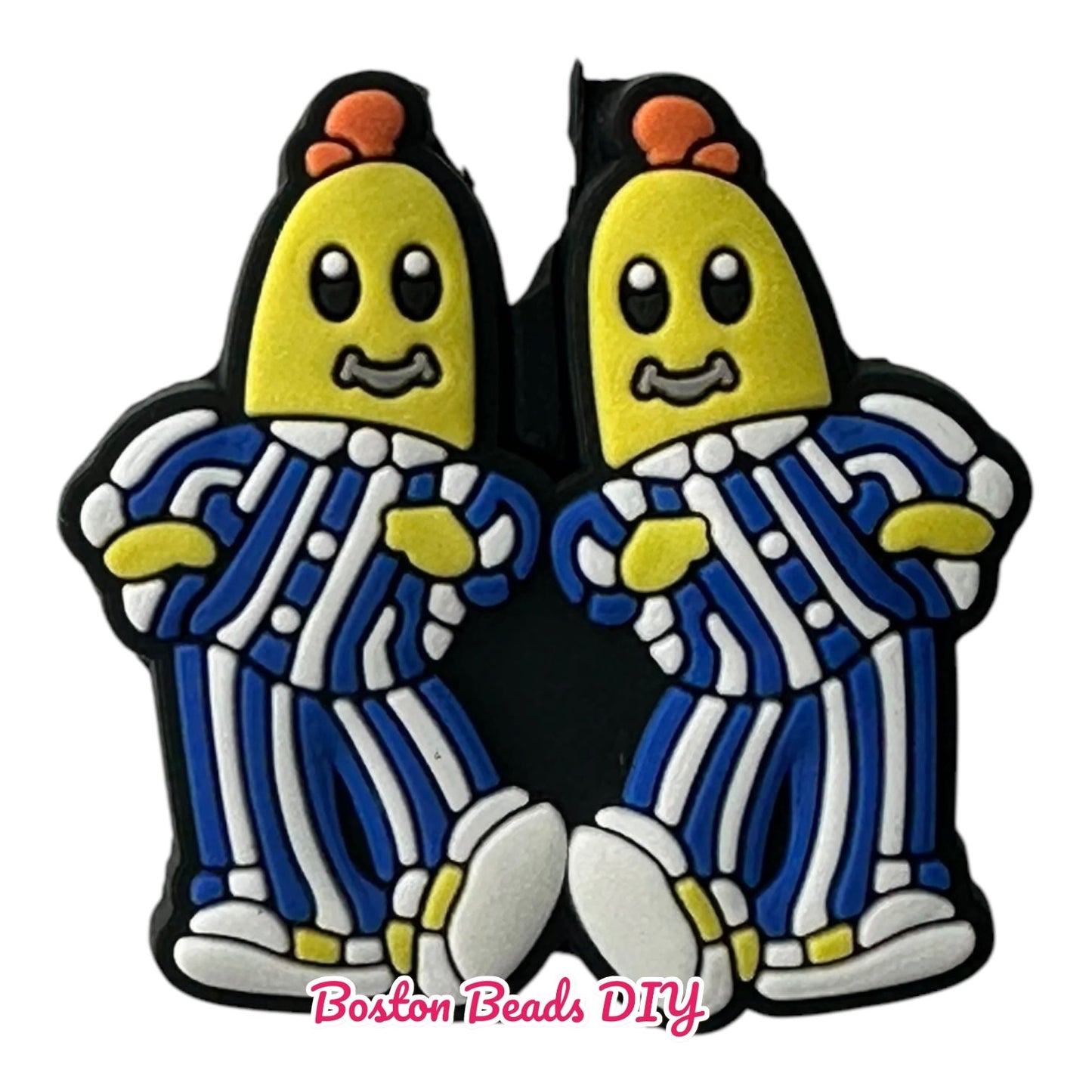 Bananas and Pajamas Focal Beads (Sold per set of 5)