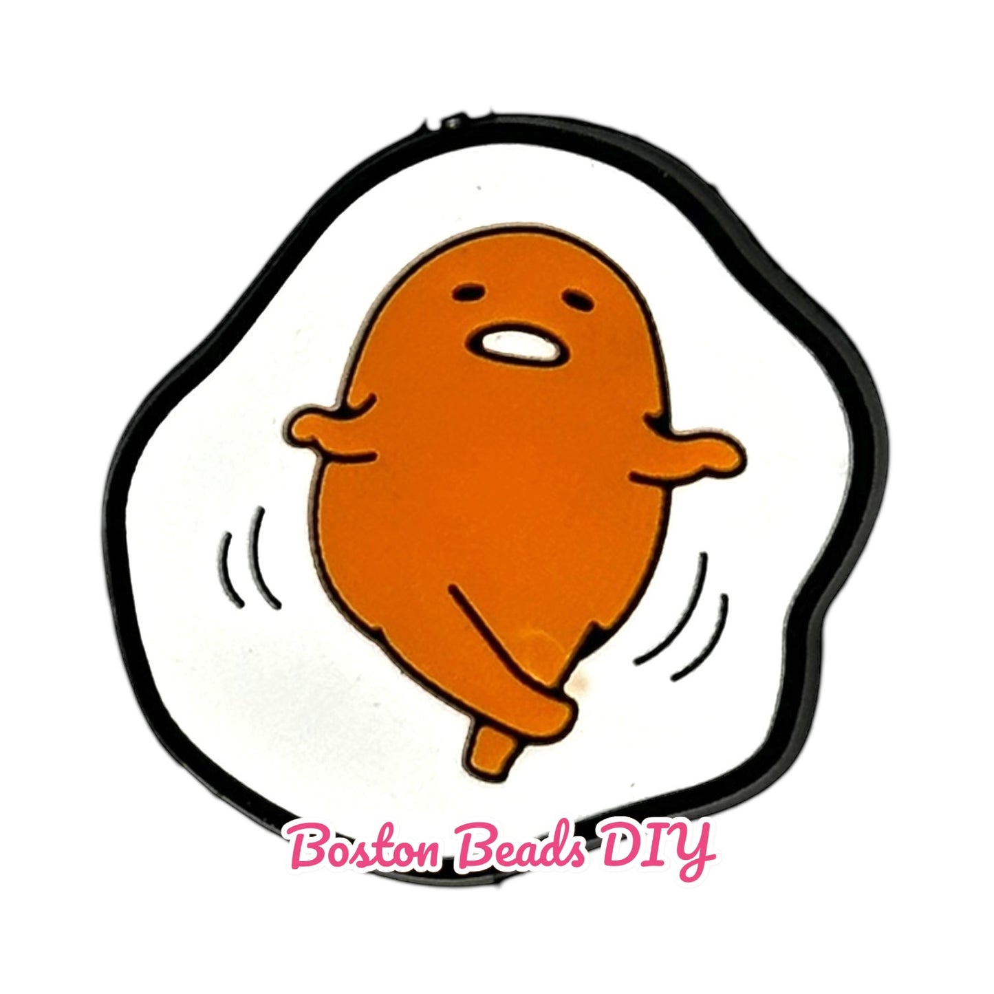 Gudetama Lazy Egg Focal Beads (Sold per set of 5)