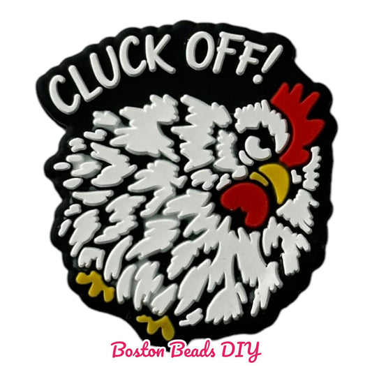 Cluck Off Focal Beads (Sold per set of 5)