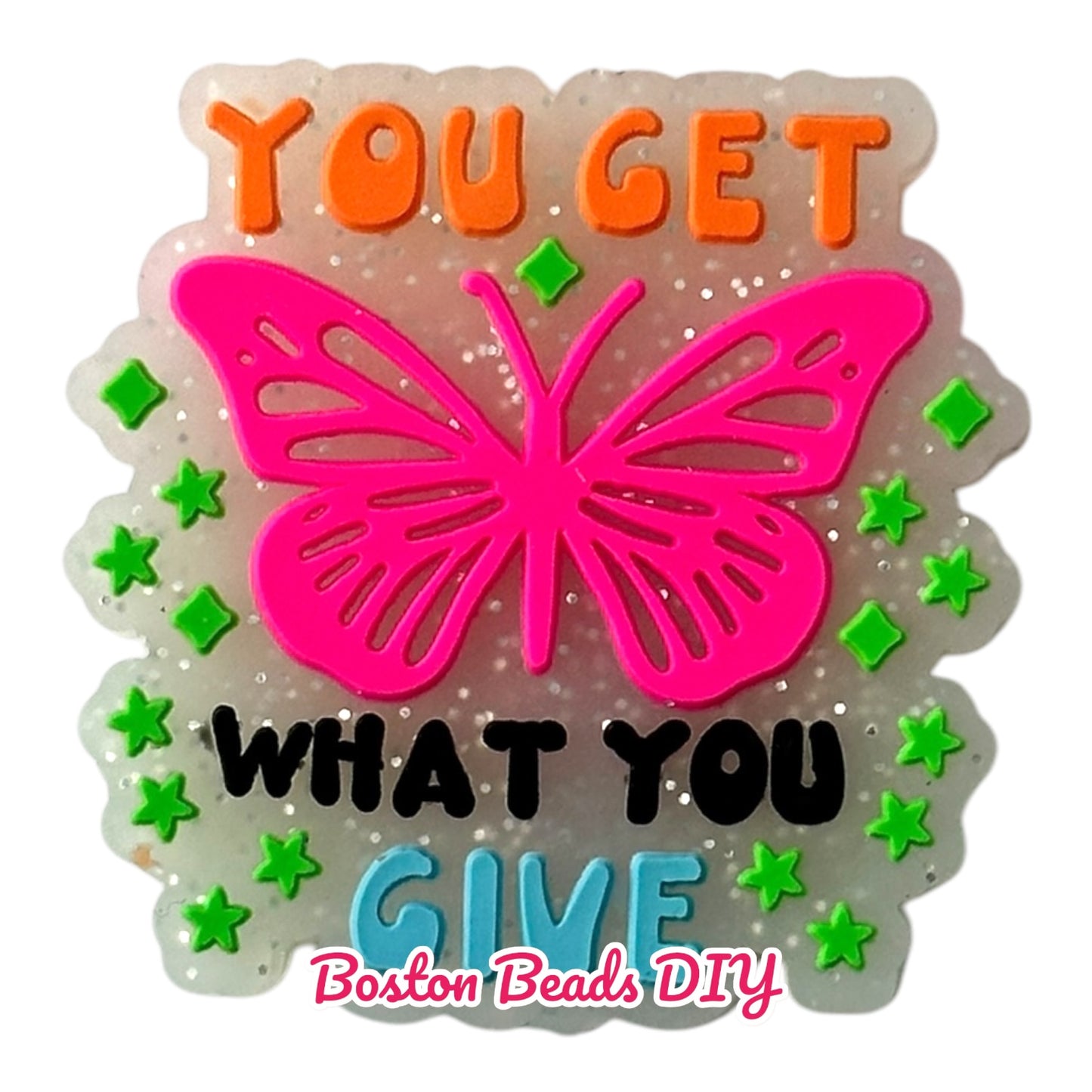 You Get What You Give Focal Beads (Sold per set of 5)