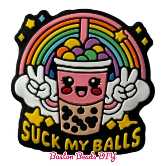 Suck My Balls Focal Beads (Sold per set of 5)