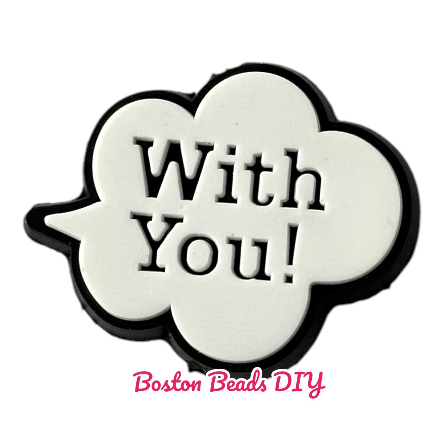 With You Focal Beads (Sold per set of 5)