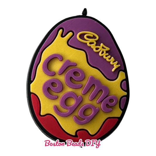 Cadbury Crème Egg Focal Beads (Sold per set of 5)