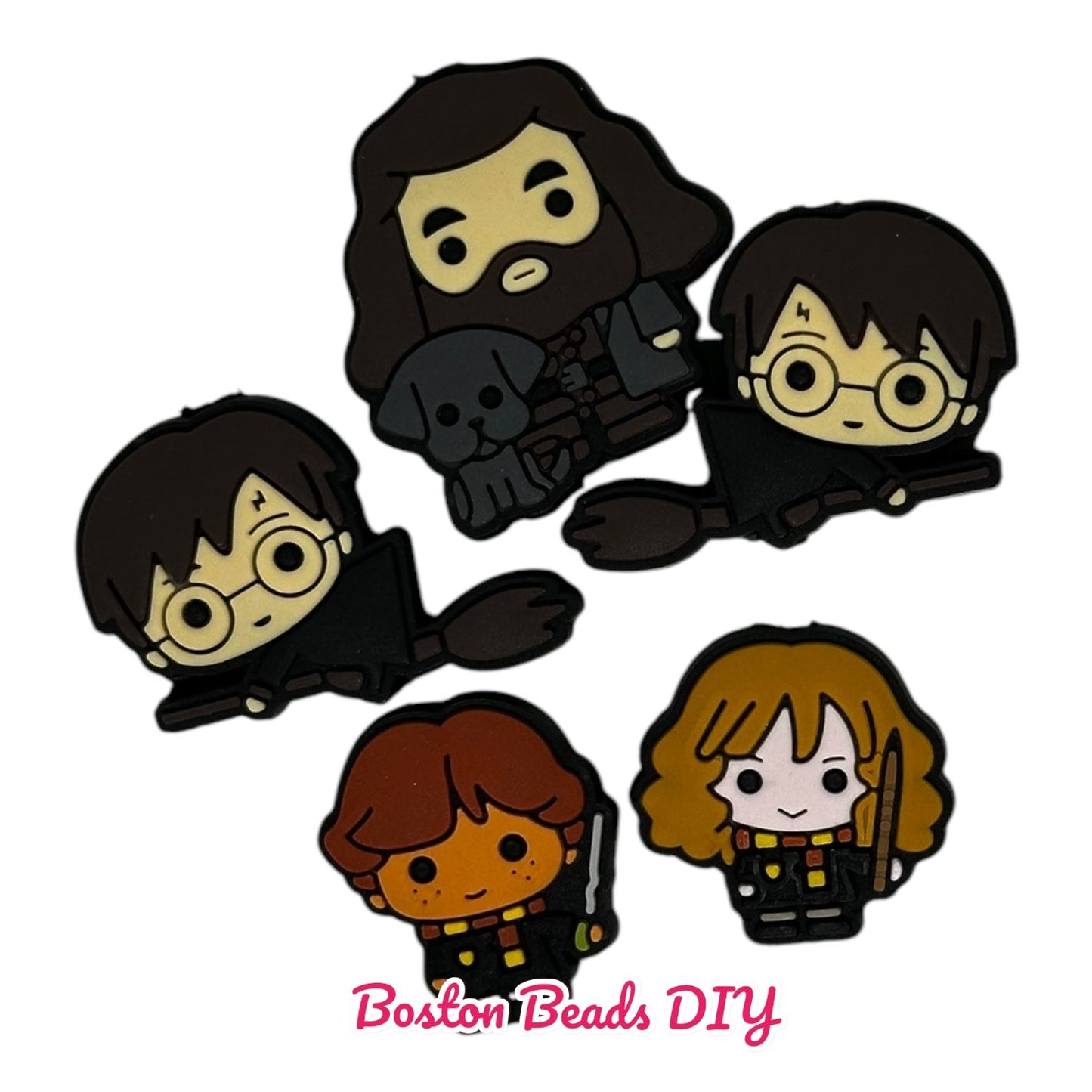 Harry Potter Mix 3 Focal Beads (Sold per set of 5)