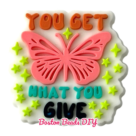 You Get What You Give b Focal Beads (Sold per set of 5)