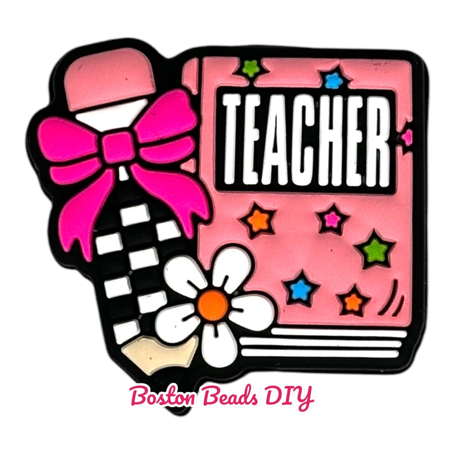 Teacher b Focal Beads (Sold per set of 5)