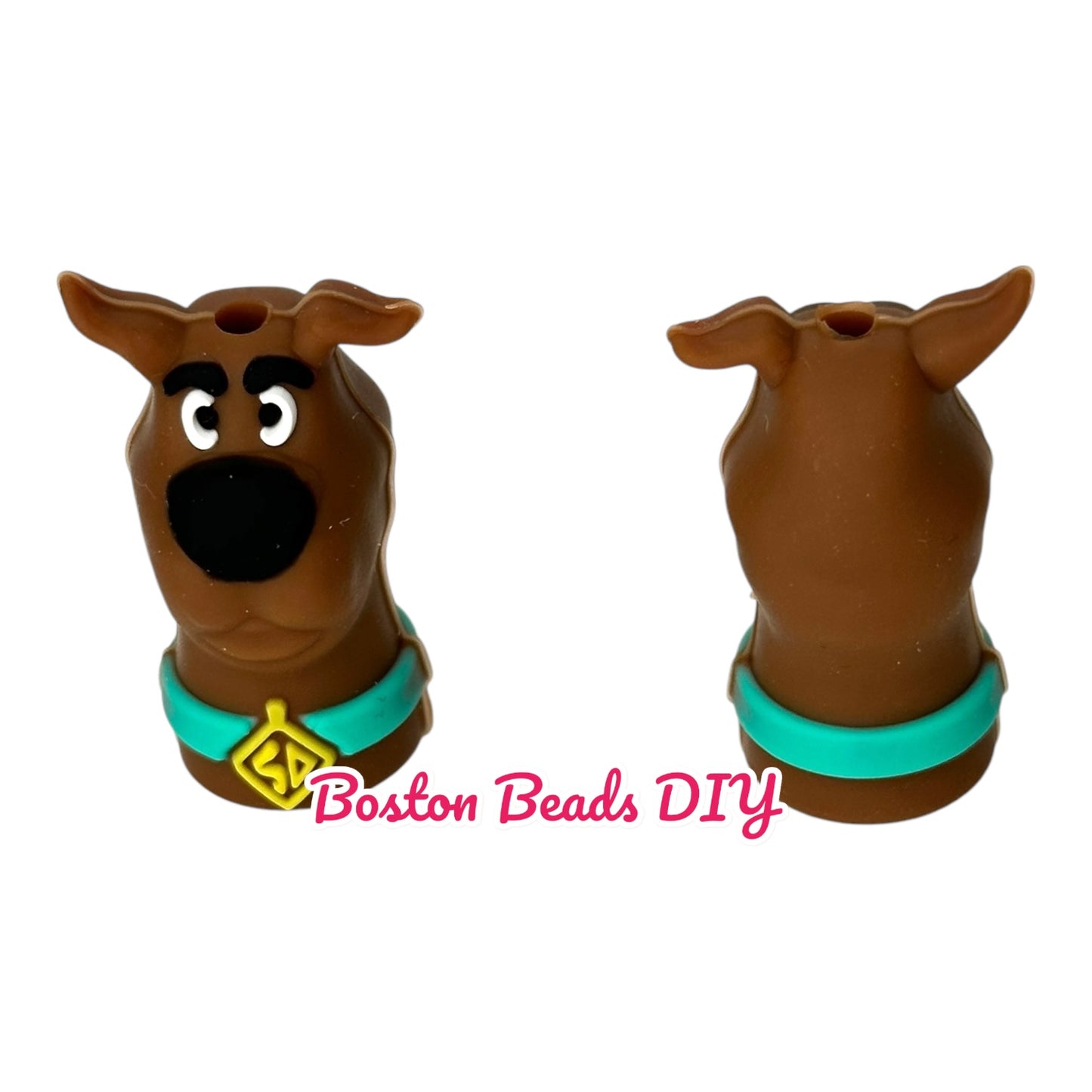 3D Scooby Doo Focal Beads (Sold per set of 4)