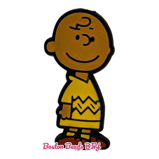 Peanuts Charlie Brown Focal Beads (Sold per set of 5)