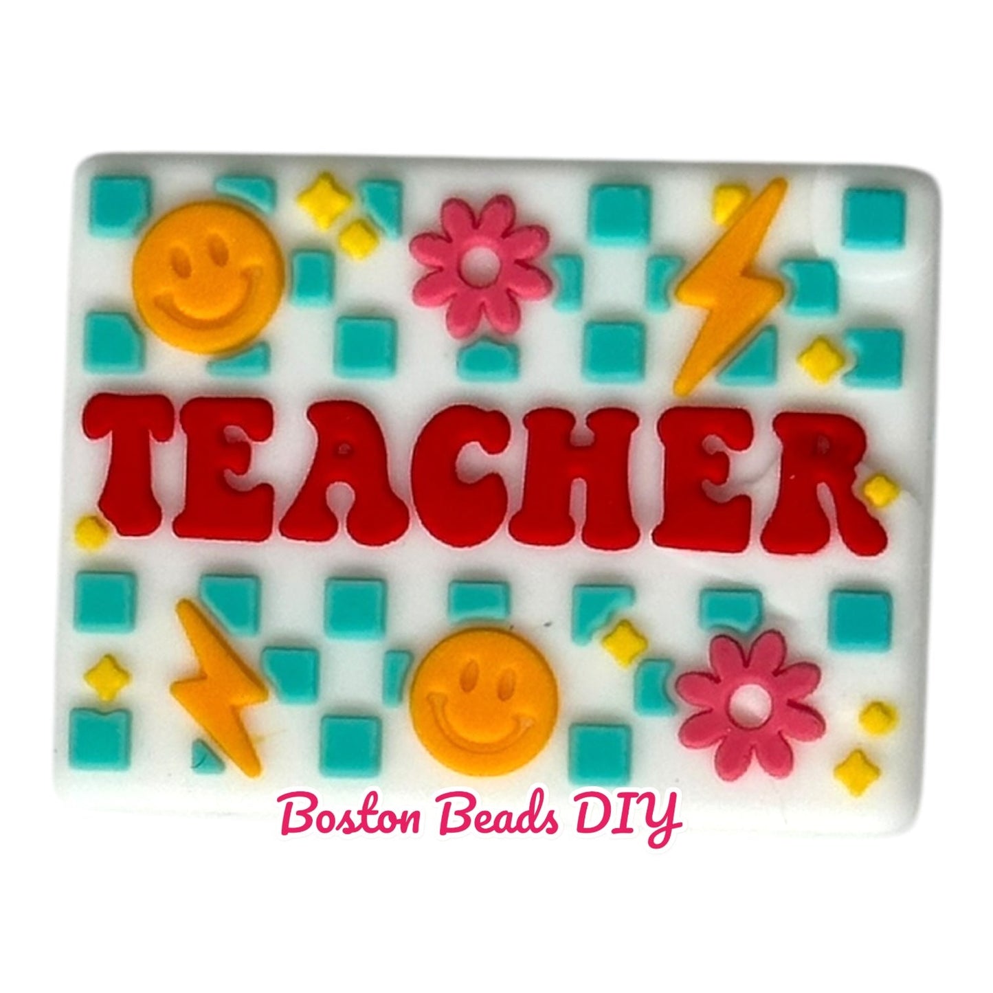 Teacher d Focal Beads (Sold per set of 5)