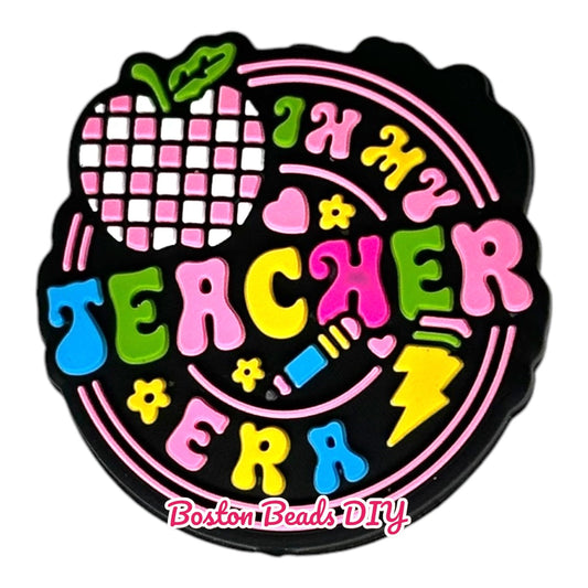 Teacher In my Teacher Era b Focal Beads (Sold per set of 5)