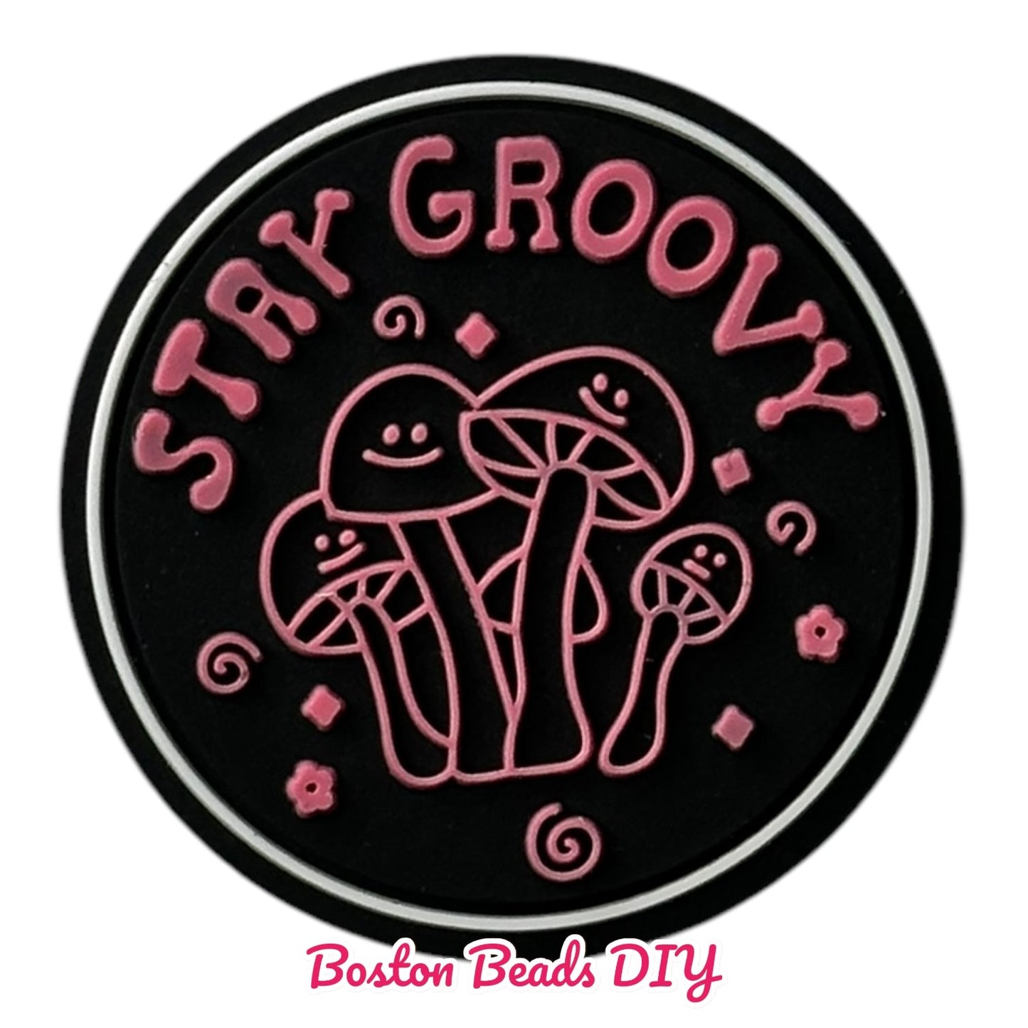 Stay Groovy Focal Beads (Sold per set of 5)