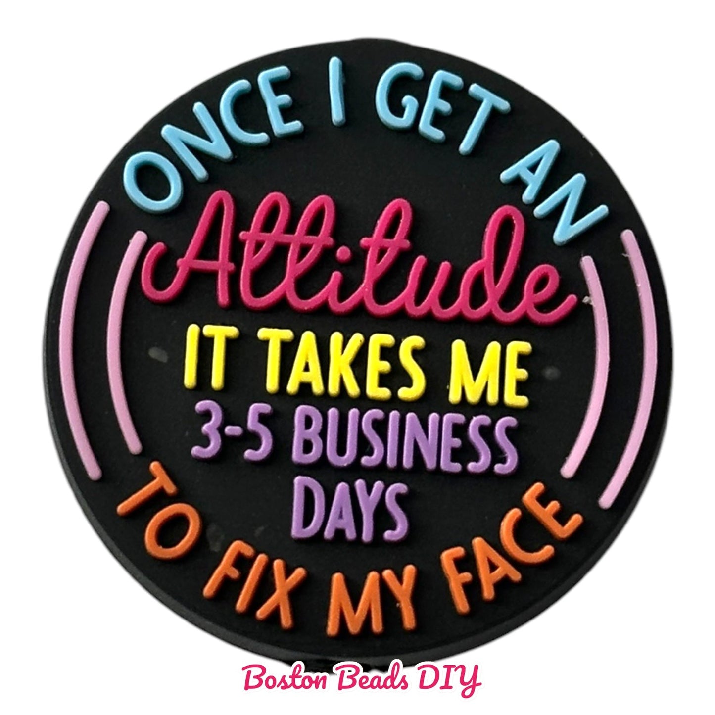 Once I get an attitude it takes me 3- 5 business days (Sold per set of 5) to fix my face Focal Beads