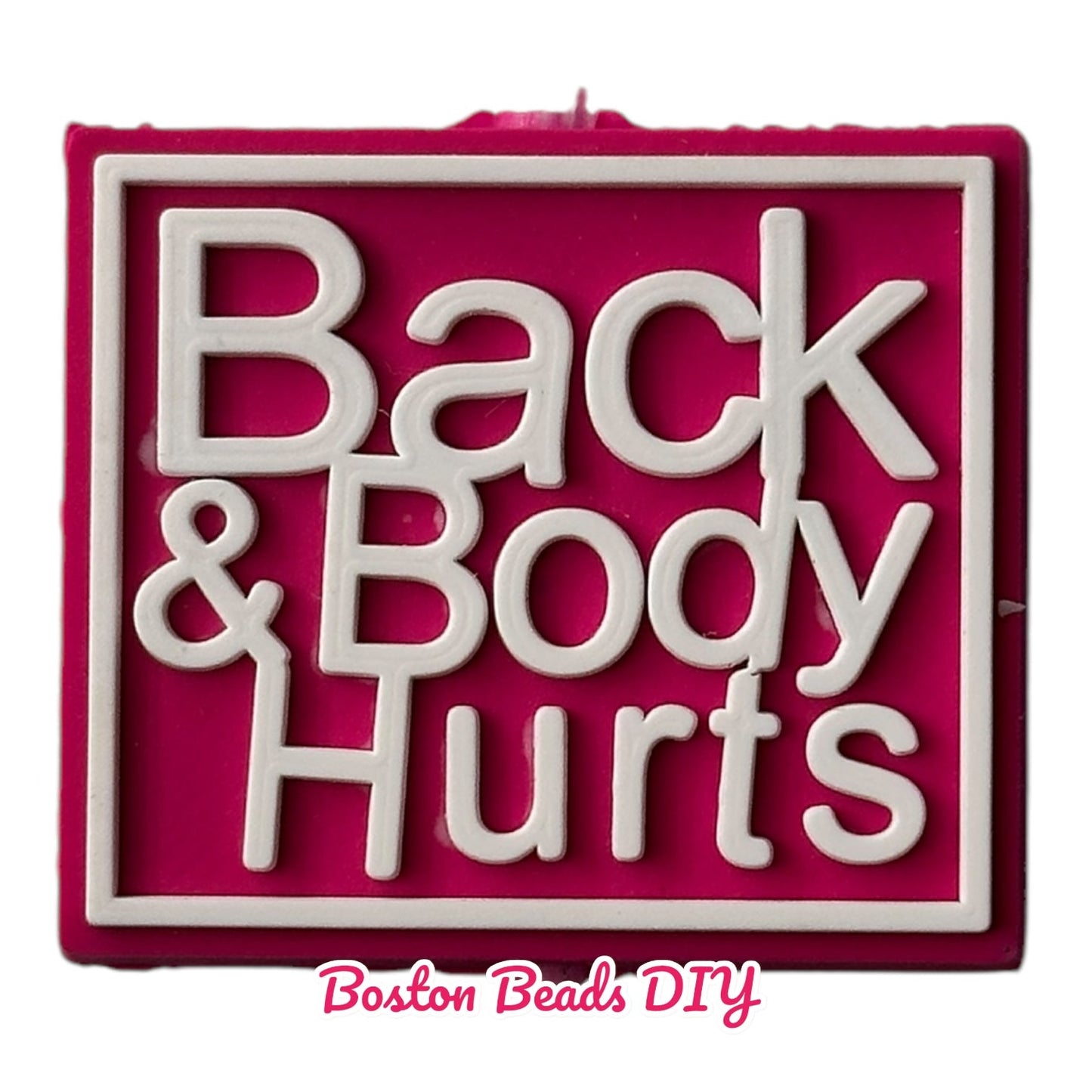 Back & Body Hurts Focal Beads (Sold per set of 5)