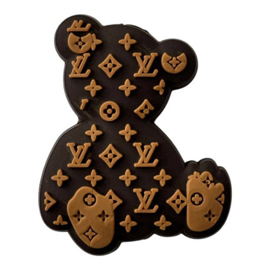 LV Brown Bear Focal Beads (Sold per set of 5)