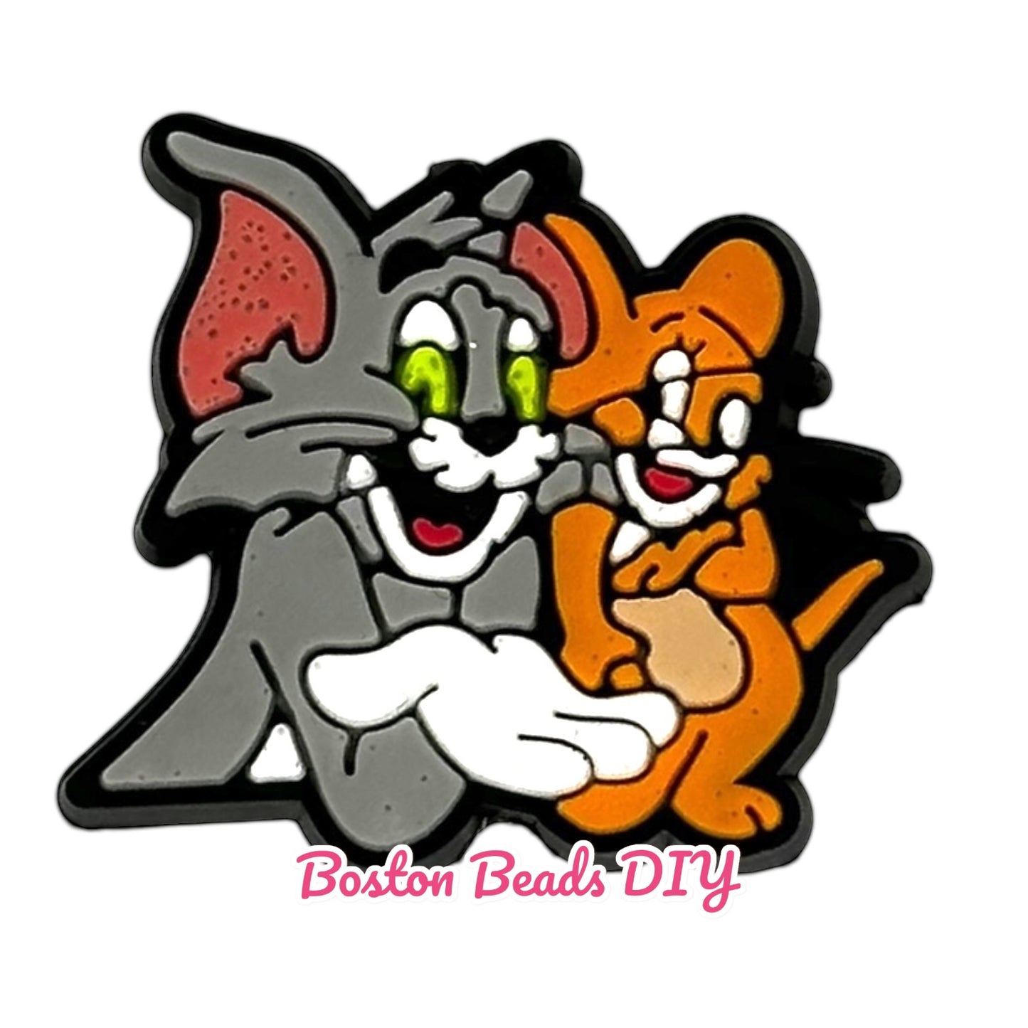 Tom and Jerry Focal Beads (Sold per set of 5)