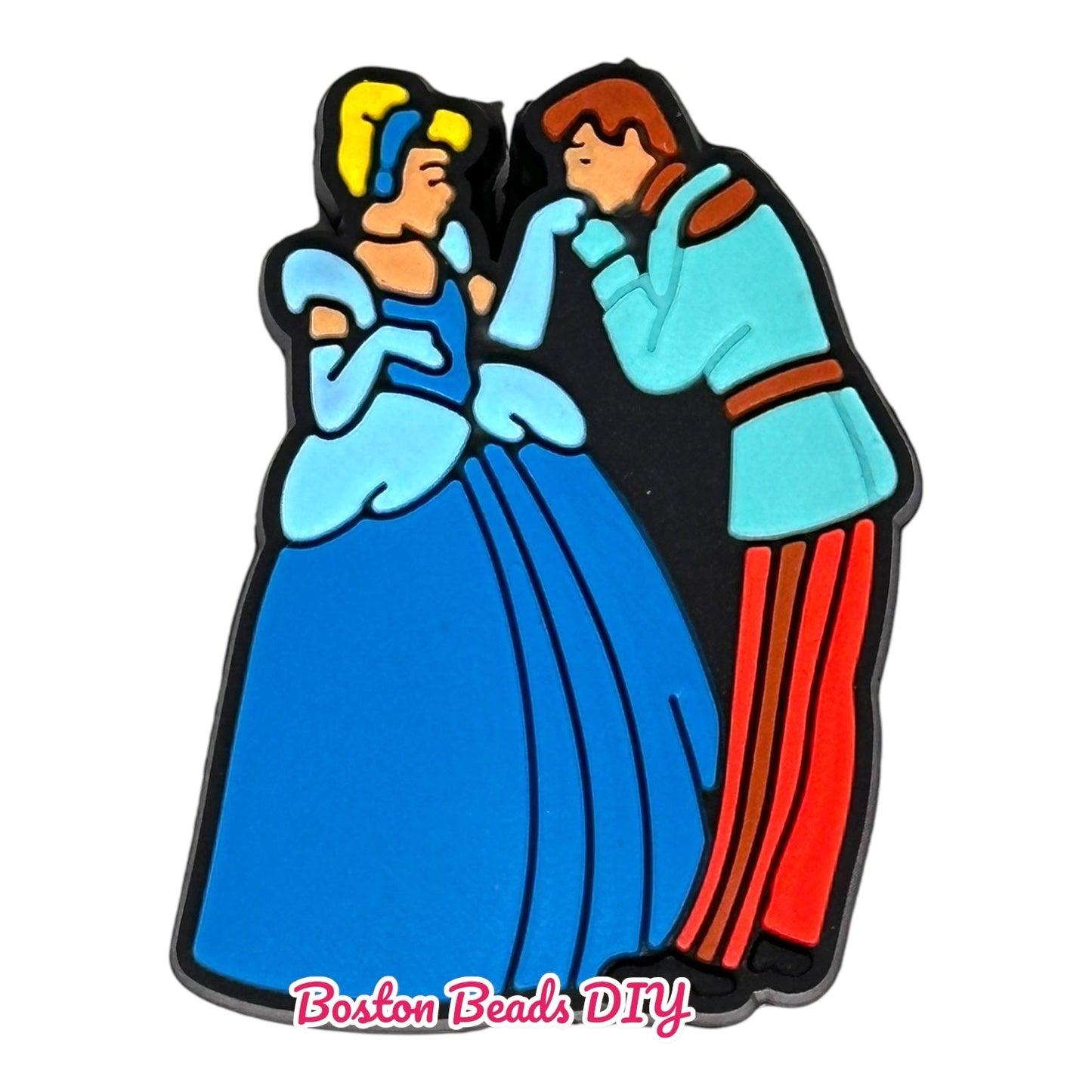 Princess Cinderella and Prince Focal Beads (Sold per set of 5)