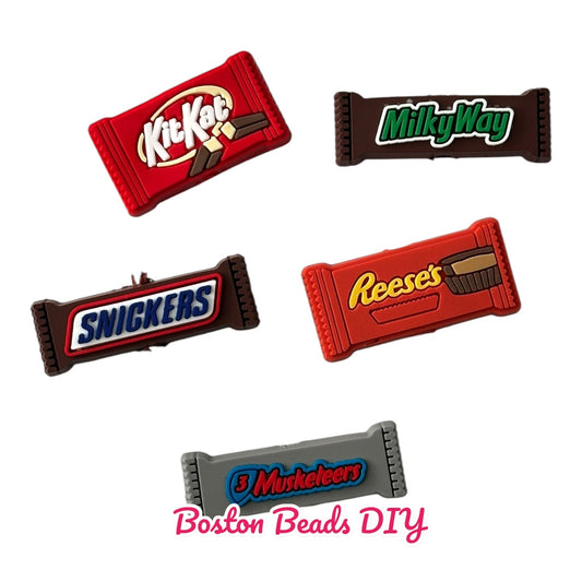 Chocolate Bar Mix 2 Focal Beads (Sold per set of 5)