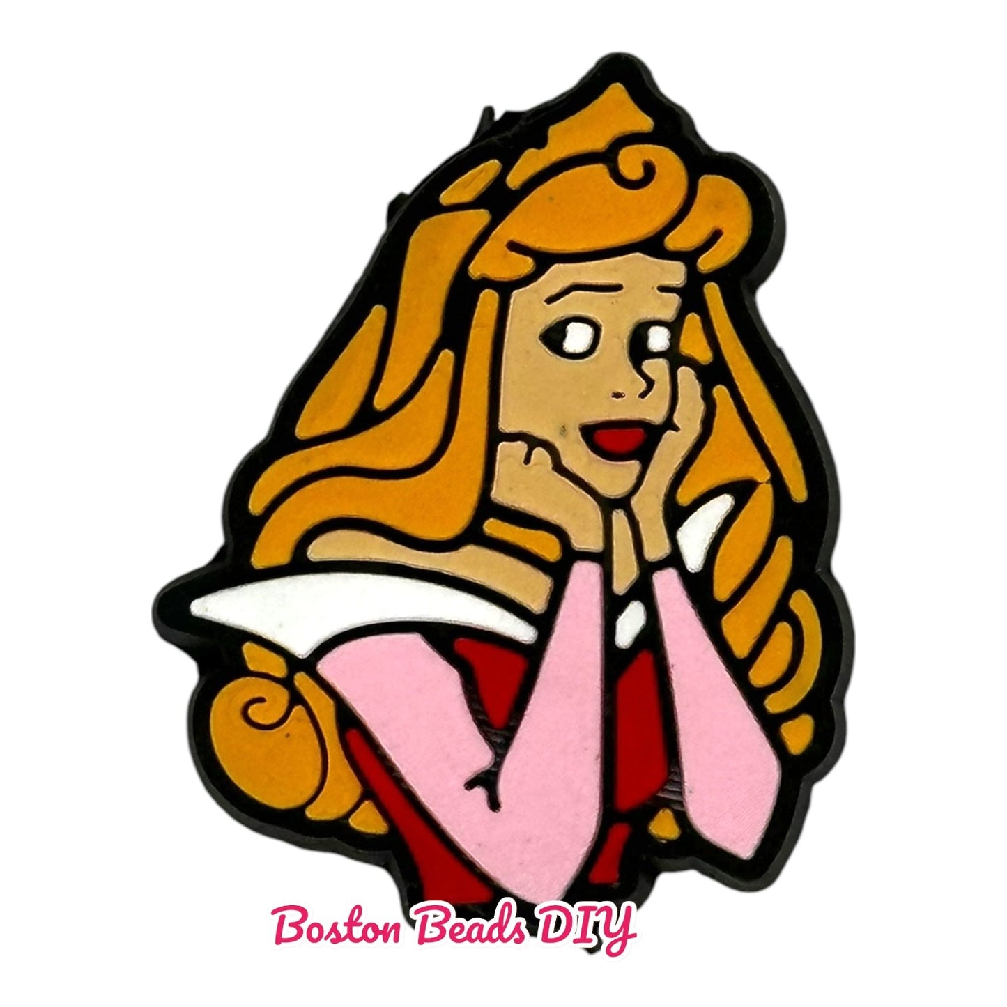 Princess Aurora Focal Beads (Sold per set of 5)