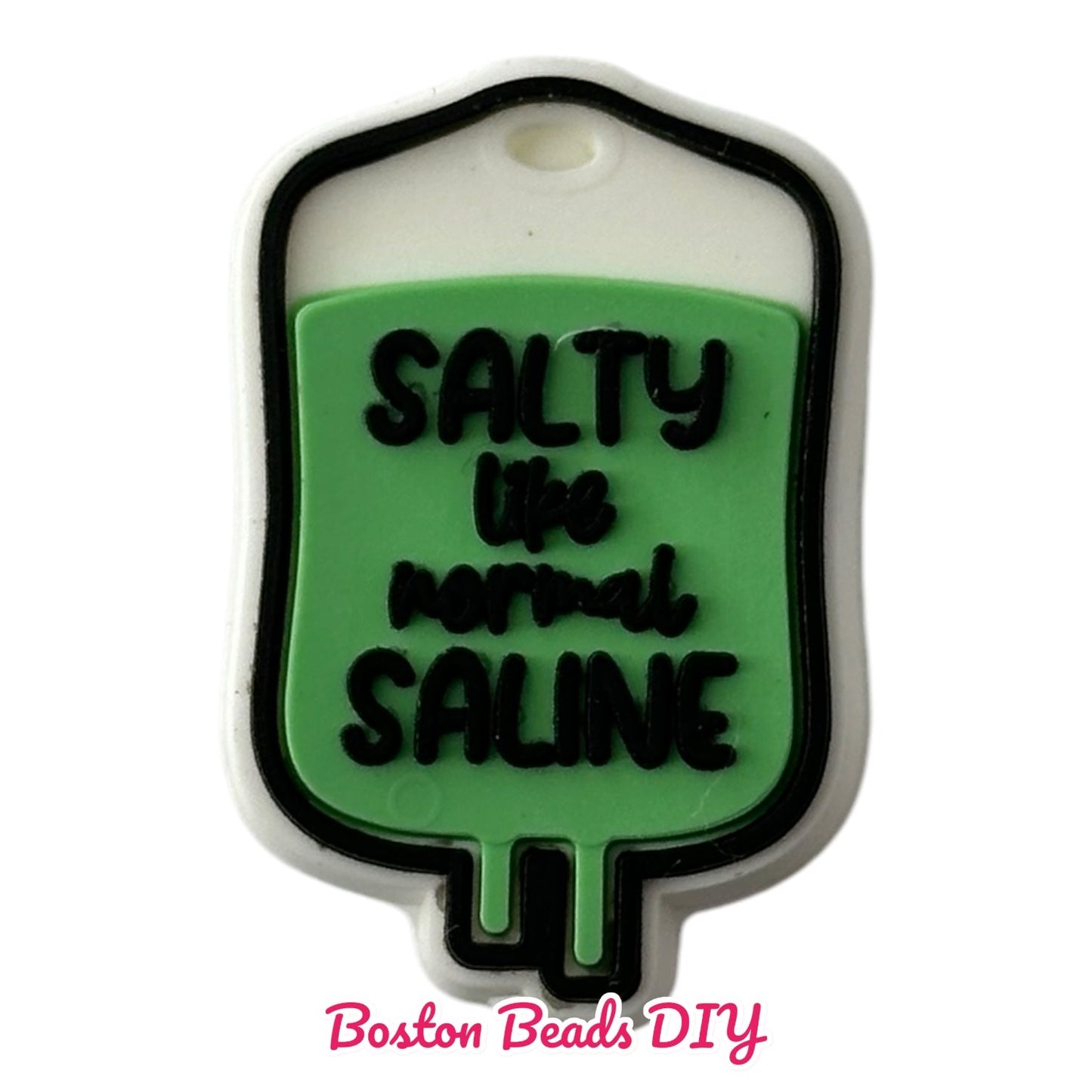 Salty like normal saline Focal Beads (Sold per set of 5)