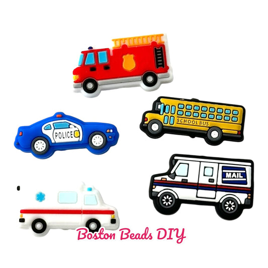 Profession Car Mix Focal Beads (Sold per set of 5)