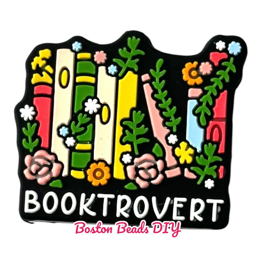 School Booktrovert Focal Beads (Sold per set of 5)