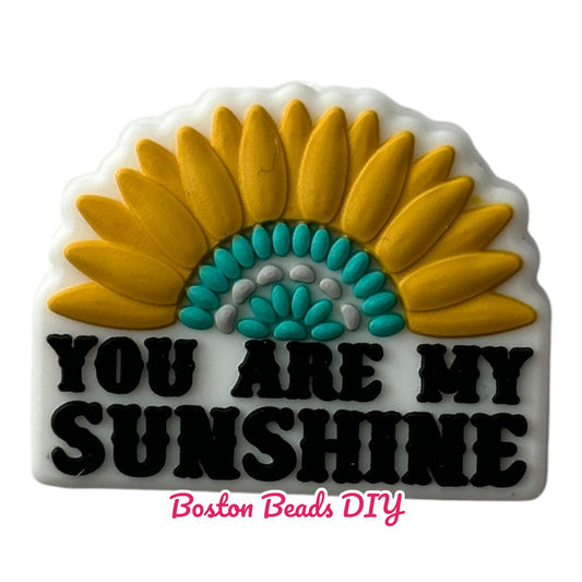 You are my sunshine Focal Beads (Sold per set of 5)