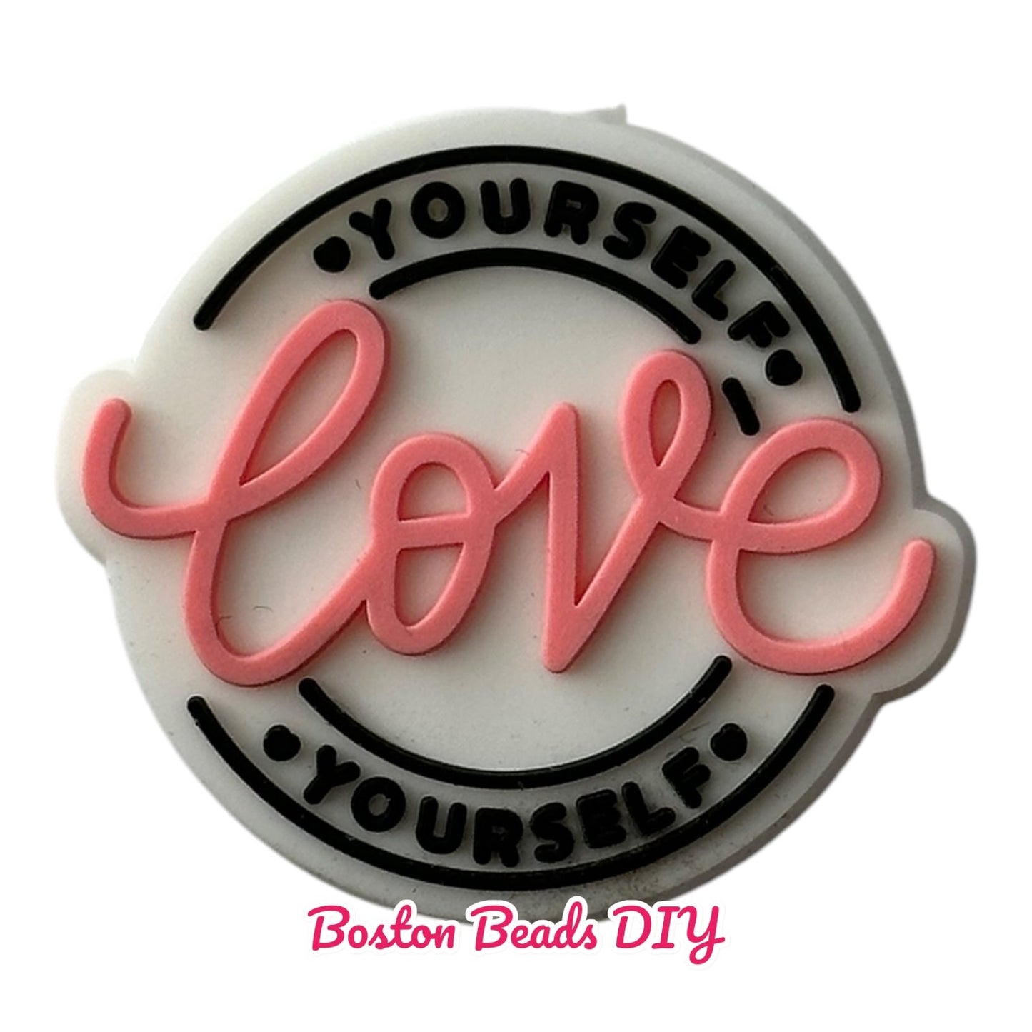 Love yourself Focal Beads (Sold per set of 5)