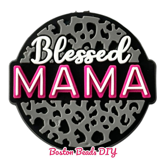 Family Blessed Mama Focal Beads (Sold per set of 5)