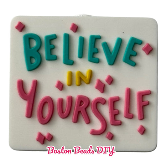 Believe in yourself Focal Beads (Sold per set of 5)