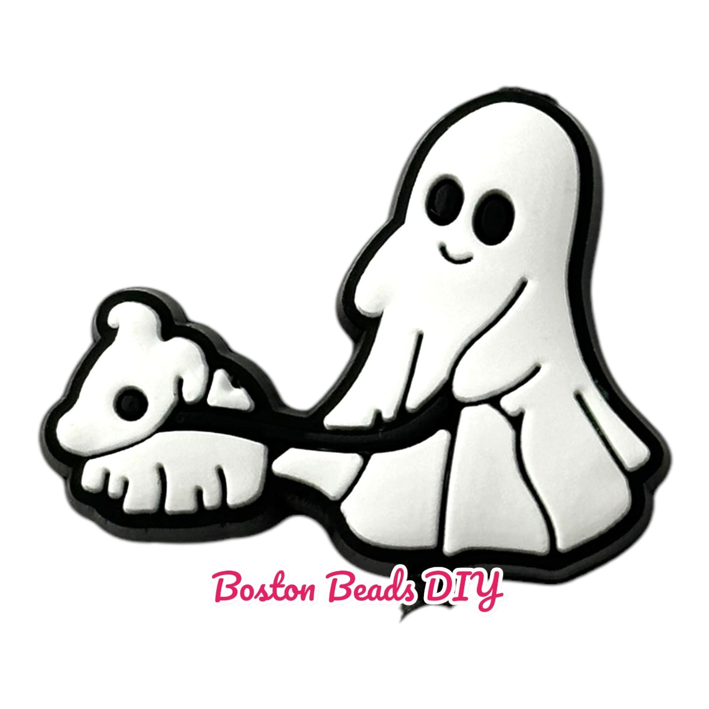 Halloween Ghost and Dog Focal Beads (Sold per set of 5)