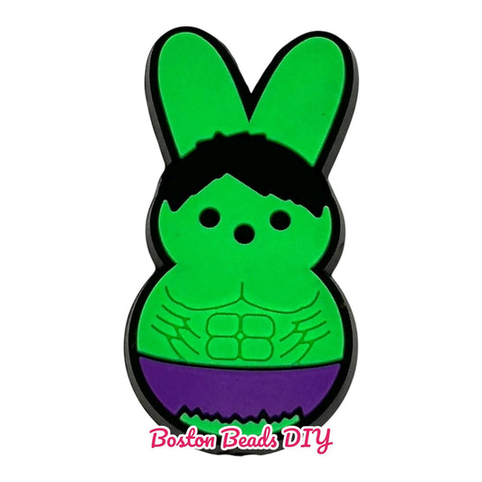 Marvel Bunny Hulk Focal Beads (Sold per set of 5)