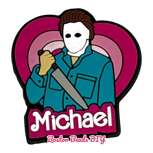 [Scary] Michael Heart Focal Beads (Sold per set of 5)