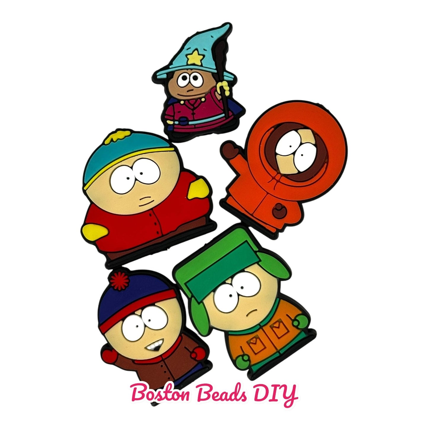 South Park Mix Focal Beads (Sold per set of 5)